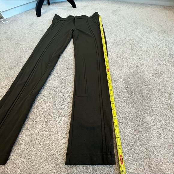 VINCE Green equestrian style riding legging pants Sz 6 - Picture 9 of 10